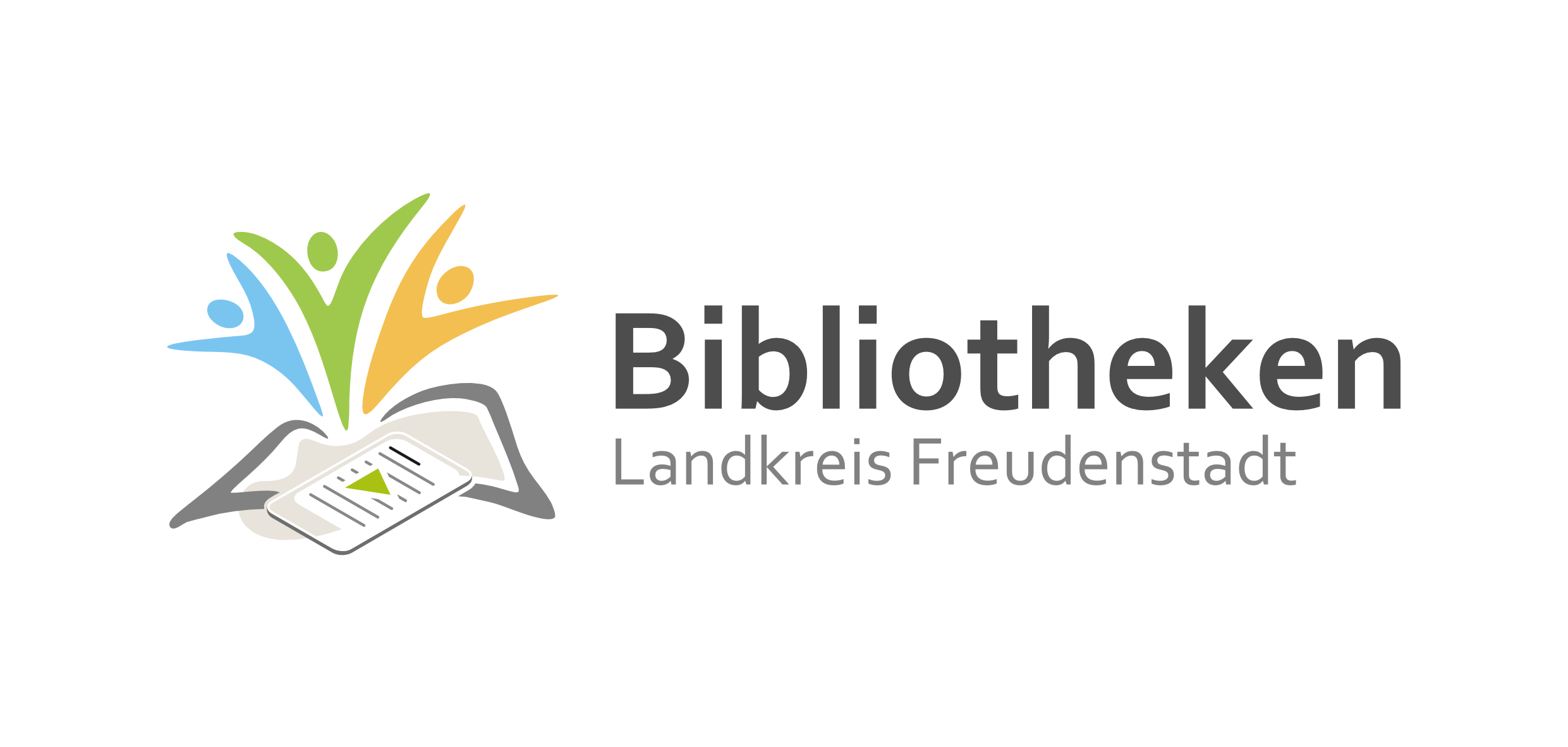 Auf diesem Bild sehen Sie das Logo Bibliotheksnetzwerk Freudenstadt. 
