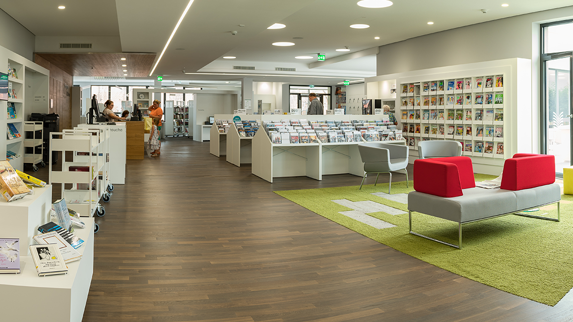 Auf diesem Bild sehen Sie die Mediathek Mosbach 