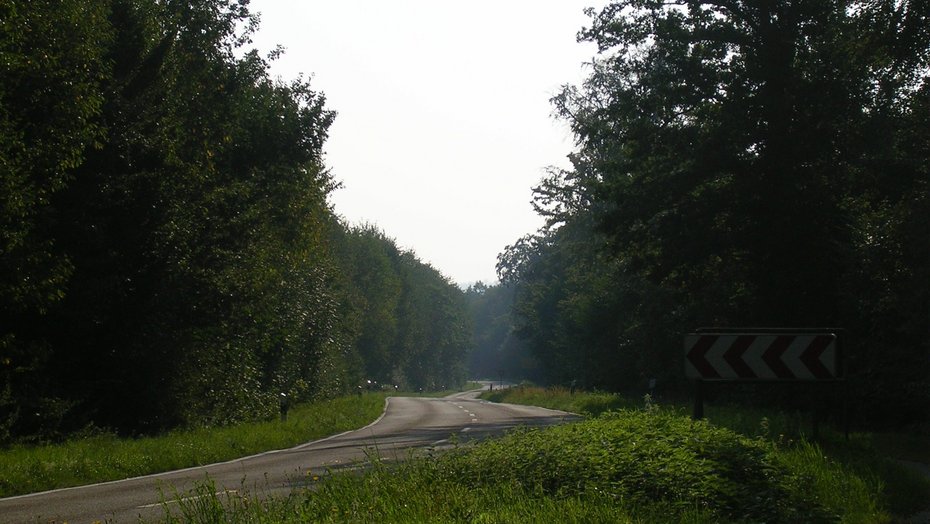 L 566 zwischen Ettlingen und Mörsch
