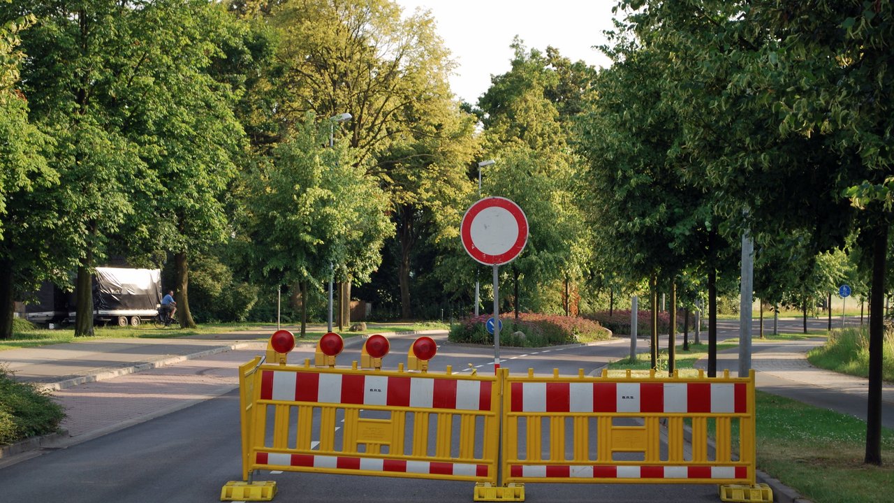 Straßensperrung
