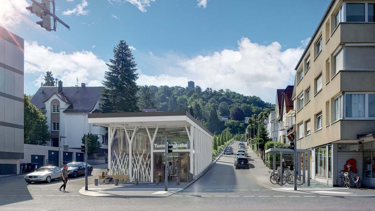 Im Zuge der Neugestaltung der Turmbergbahn wird dieser bis zur Bundesstraße B3 verlängert. Dort entsteht dann auch die neue Talstation, die gut an den ÖPNV angebunden ist. 