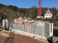 Widerlager ausgeschalt