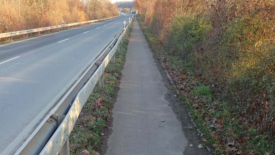 Bestandsaufnahme der L 546 im Bereich Brücke – Industriestraße