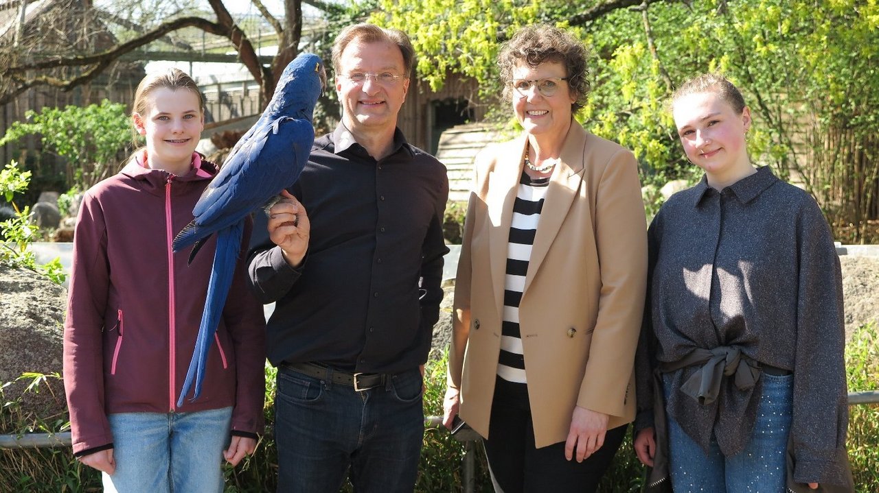 : Zoodirektor Dr. Matthias Reinschmidt stellte gemeinsame Artenschutzprogramme vor