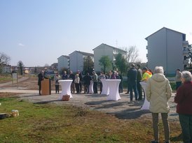 Leimbach M3.3 Einweihung: Grußwort OB Elkemann