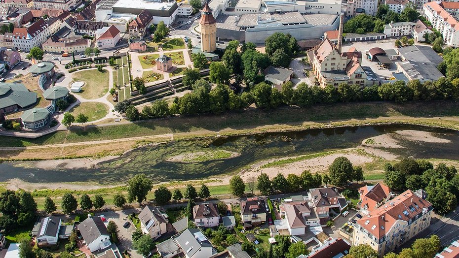 Murg Rastatt, Fertiggestellte Stadtstrecke nach der Fertigstellung