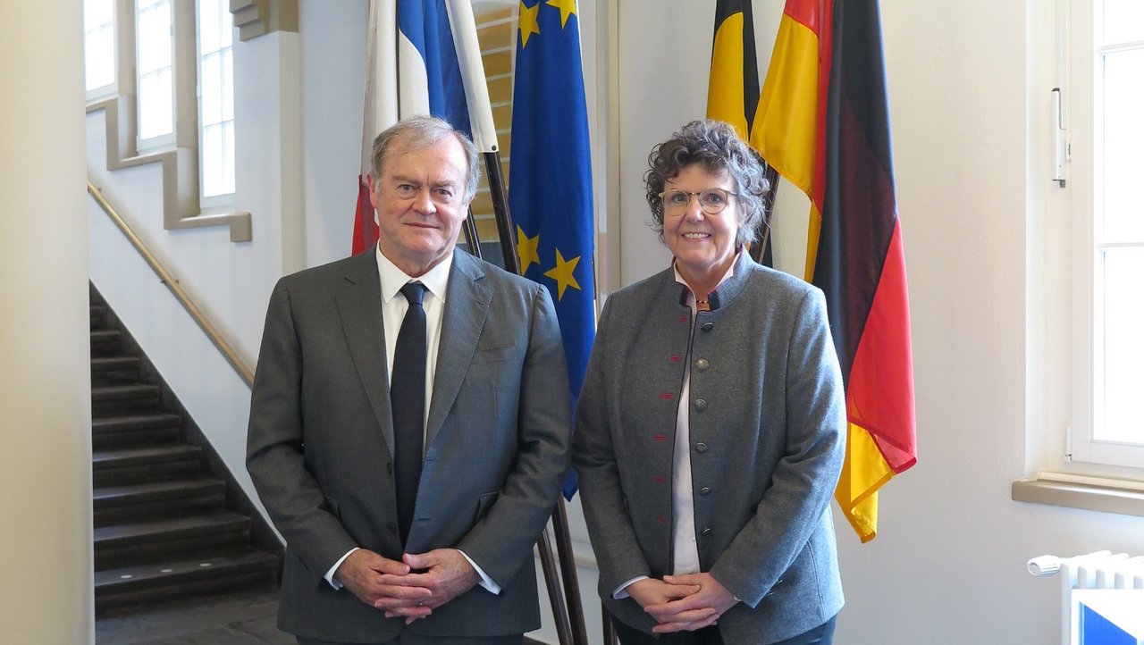 Präfekt Amaury de Saint-Quentin, Regierungspräsidentin Sylvia M. Felder