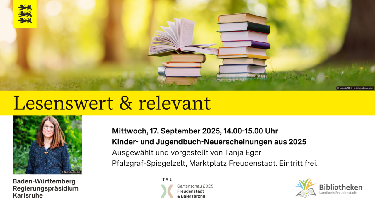 Auf diesem Bild sehen Sie das Werbemotiv Neuerscheinungen Kinder- und Jugendbuch 