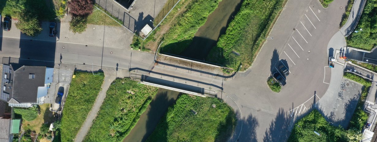 Brücke über den Saalbachkanal in Karlsdorf-Neuthard