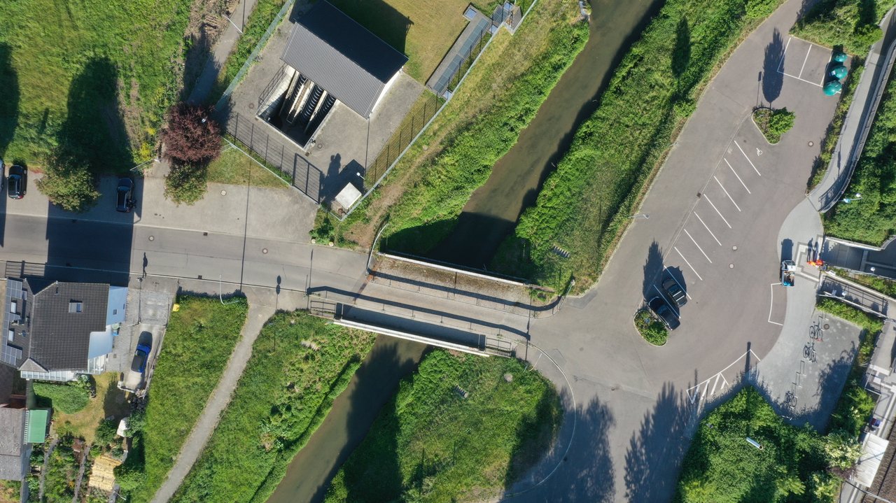 Brücke über den Saalbachkanal in Karlsdorf-Neuthard