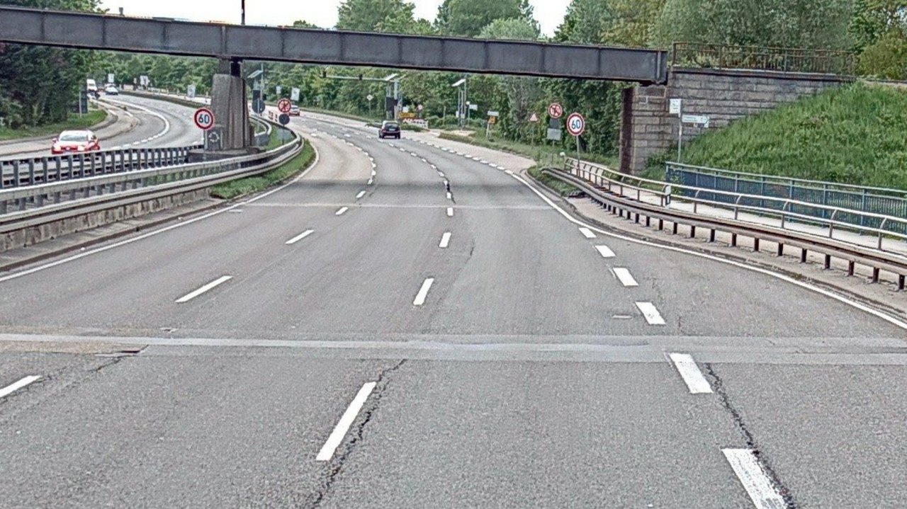 Albbrücke über die Bundesstraße 10