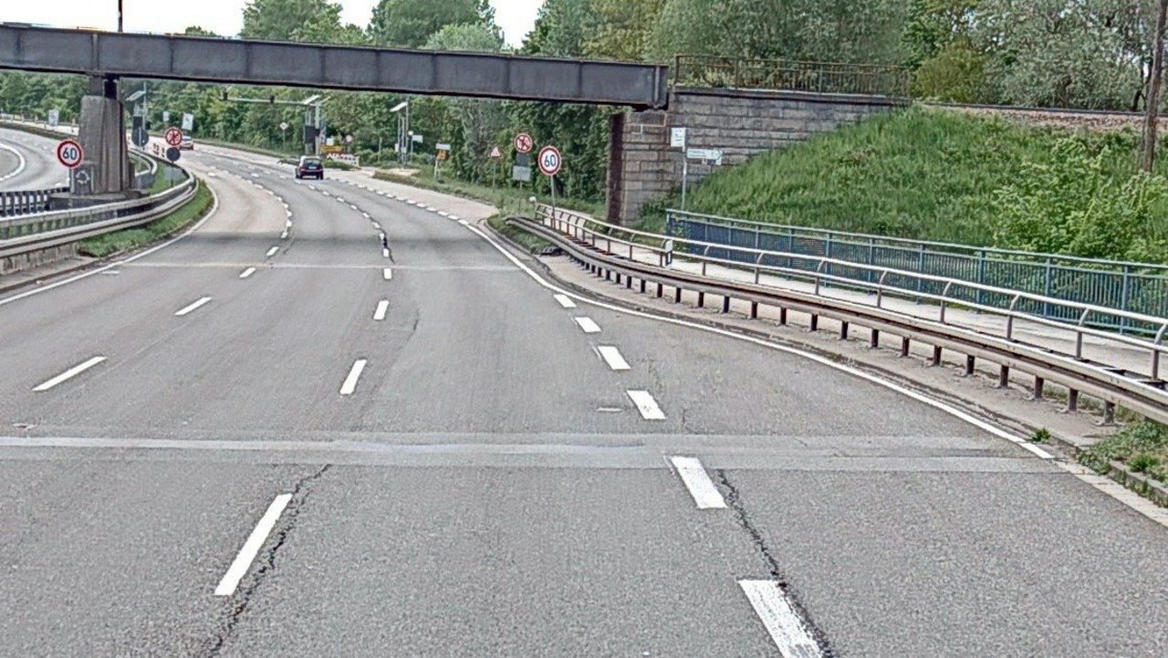 Albbrücke über die Bundesstraße 10