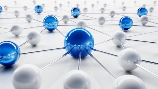 Symbolbild über die vernetze Welt