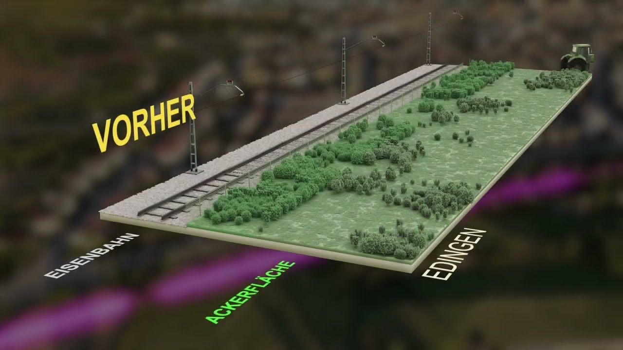 Visualisierung RS 2 Radschnellweg Heidelberg – Mannheim