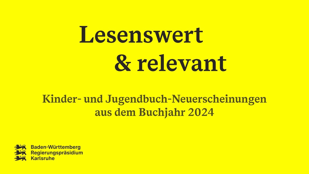 Lesenswert & relevant: Kinder- und Jugendbuch-Neuerscheinungen aus dem Buchjahr 2024