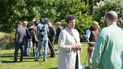 Regierungspräsidentin Sylvia M. Felder im Interview