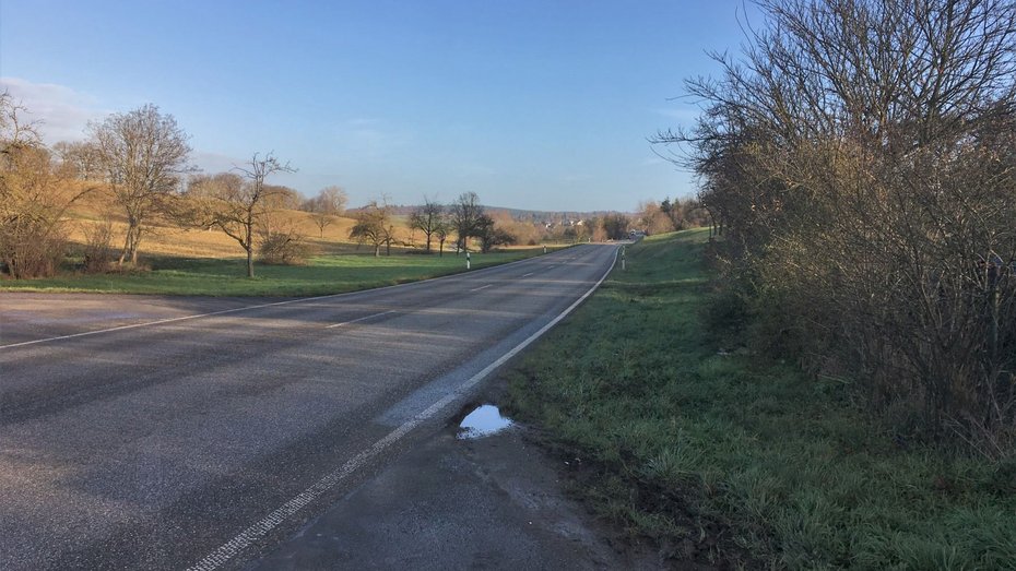 Mögliche Einmündungssituation an der B 293
