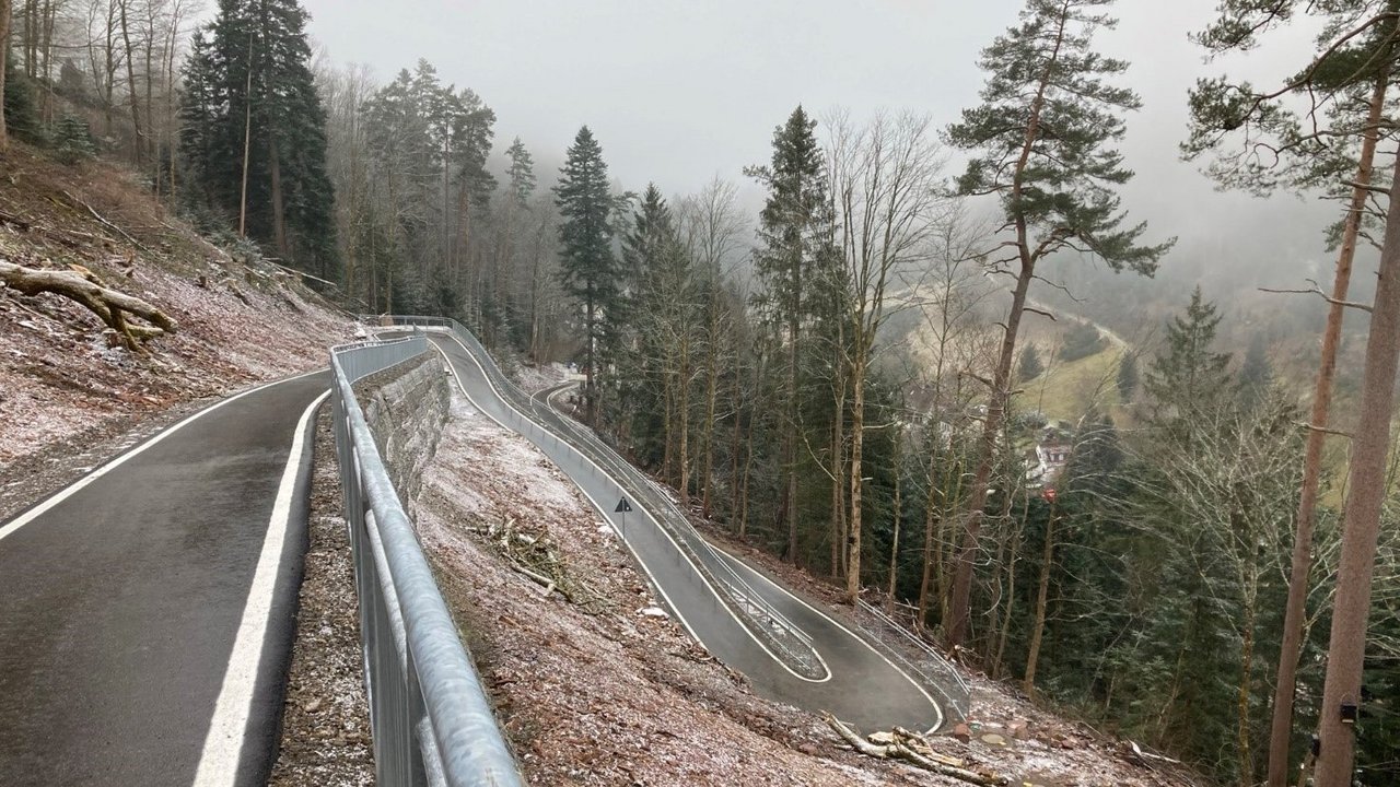 Die neue Radwegverbindung zwischen Wölperwiesenweg und Talstraße