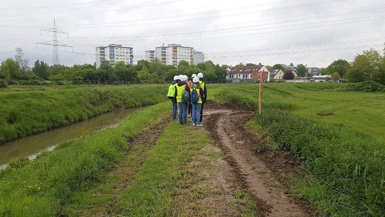 Besuch der Baustelle Leimbach im Rahmen des Girl's Day 2024